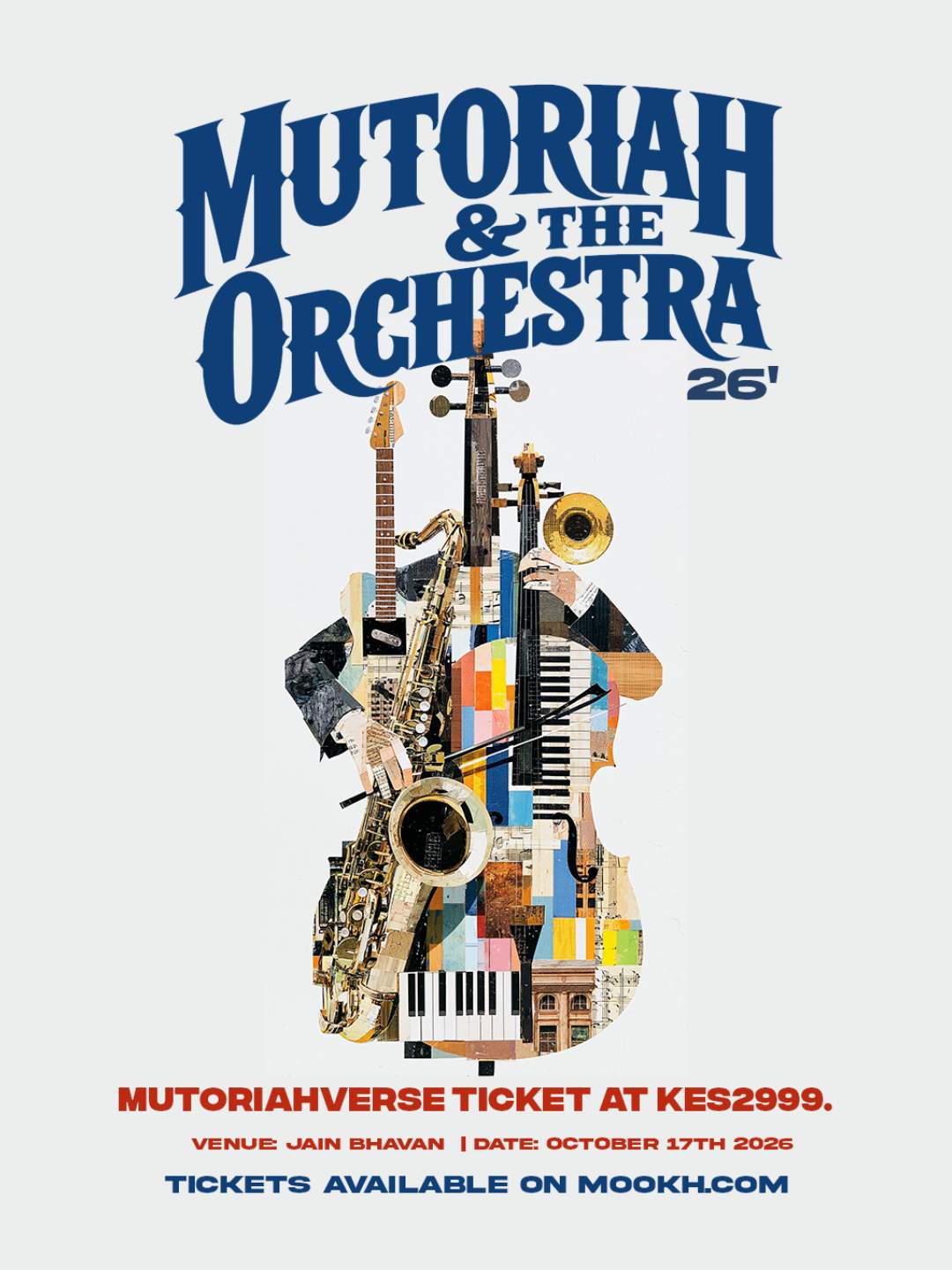 Mutoriah and The Orchestra 2026 - Poster 2