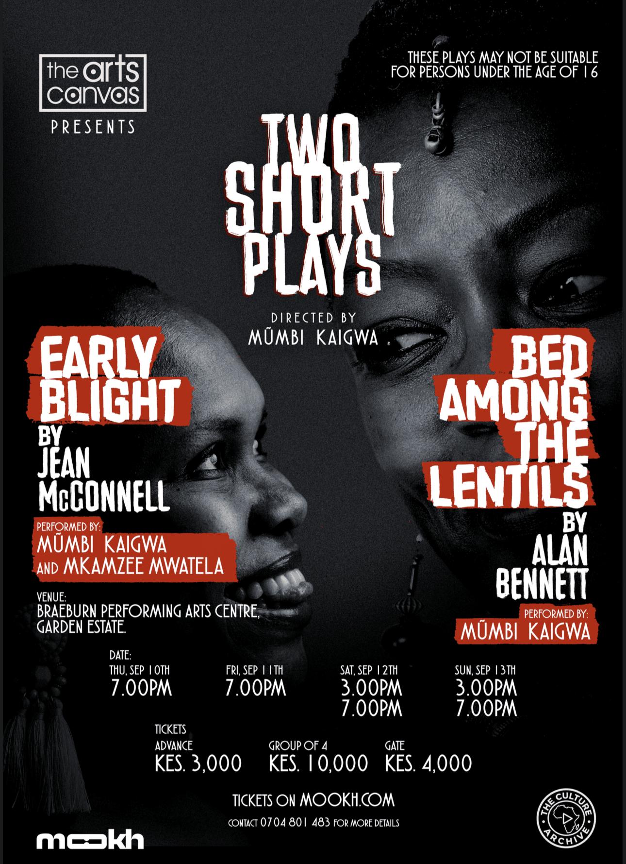 Two Short Plays Directed by Mũmbi Kaigwa