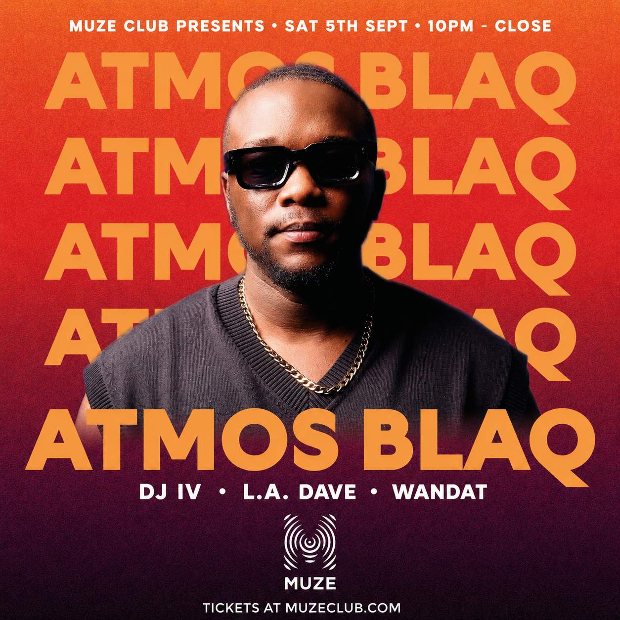 MUZE Club pres. ATMOS BLAQ