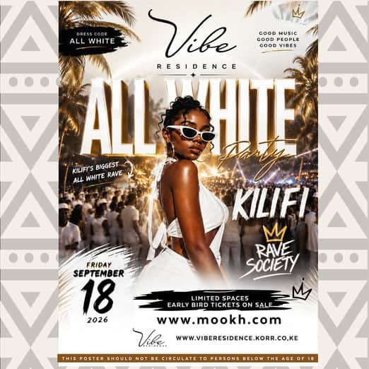All White Party Kilifi